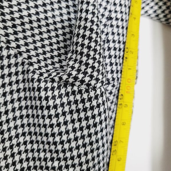 Mobb Women's Black White Plaid Checkered Elastic Weight High Rise Pant S,M,3XL - Picture 12 of 16